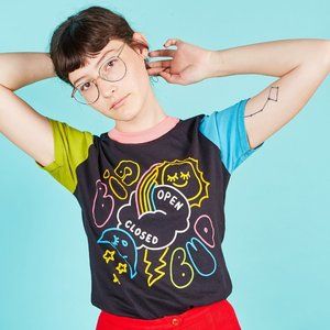 Big Bud Press Flagship Neon Sign Tee EUC